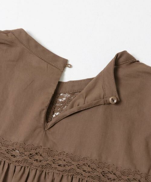 KBF / ケービーエフ シャツ・ブラウス | MIXレースディティールブラウス | 詳細9