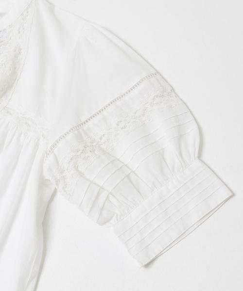 KBF / ケービーエフ シャツ・ブラウス | MIXレースディティールブラウス | 詳細14