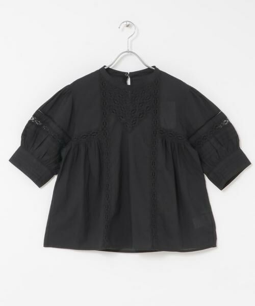 KBF / ケービーエフ シャツ・ブラウス | MIXレースディティールブラウス | 詳細21