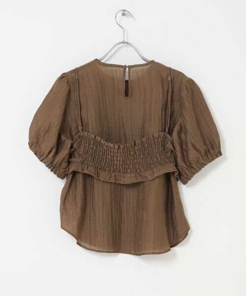 KBF / ケービーエフ シャツ・ブラウス | ブラトップビスチェSETブラウス | 詳細11