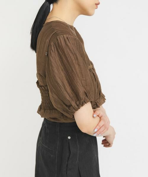 KBF / ケービーエフ シャツ・ブラウス | ブラトップビスチェSETブラウス | 詳細3