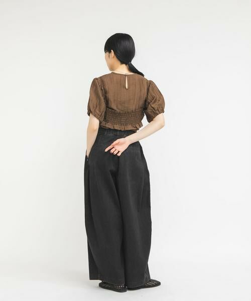 KBF / ケービーエフ シャツ・ブラウス | ブラトップビスチェSETブラウス | 詳細7