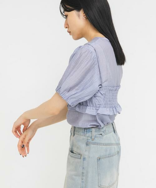 KBF / ケービーエフ シャツ・ブラウス | ブラトップビスチェSETブラウス | 詳細18