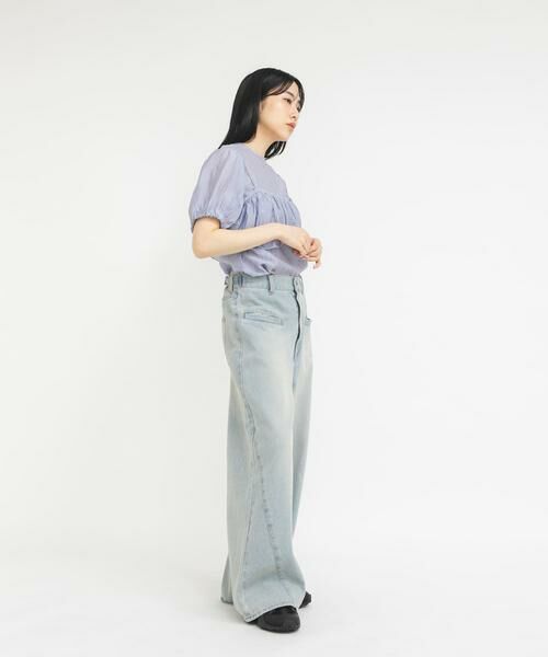 KBF / ケービーエフ シャツ・ブラウス | ブラトップビスチェSETブラウス | 詳細20