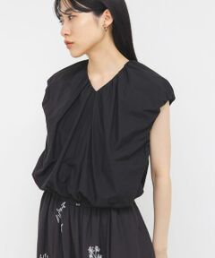 KBF / ケービーエフ シャツ・ブラウス | バルーンリボンブラウス