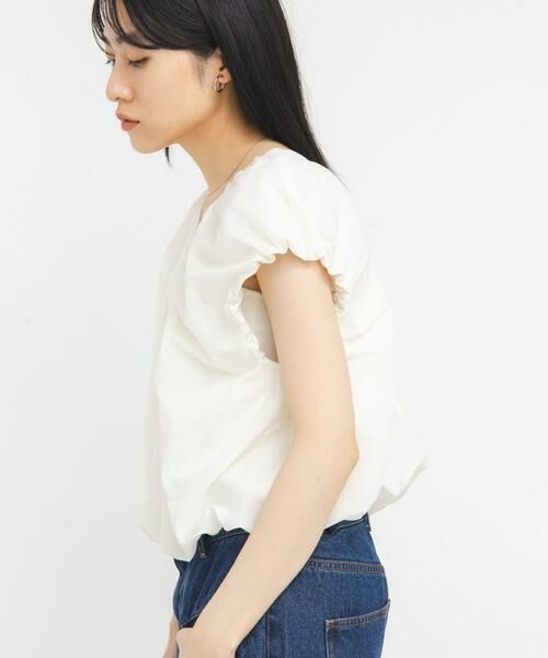 KBF / ケービーエフ シャツ・ブラウス | バルーンリボンブラウス | 詳細2