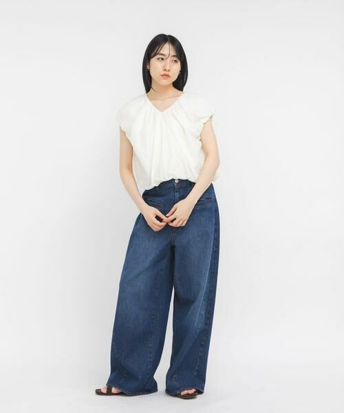 KBF / ケービーエフ シャツ・ブラウス | バルーンリボンブラウス | 詳細4