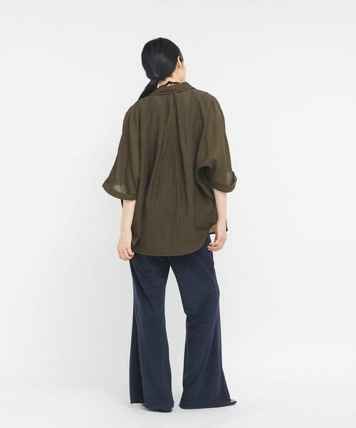 KBF / ケービーエフ シャツ・ブラウス | シアーフォルムシャツ | 詳細6