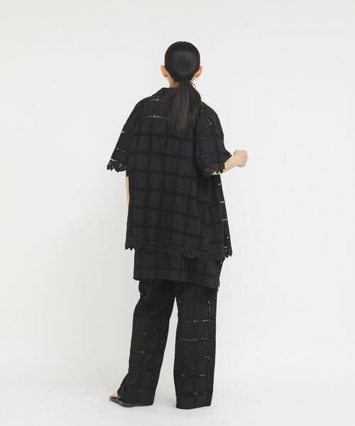 KBF / ケービーエフ シャツ・ブラウス | アイレットエンブロイダリーシャツ | 詳細15