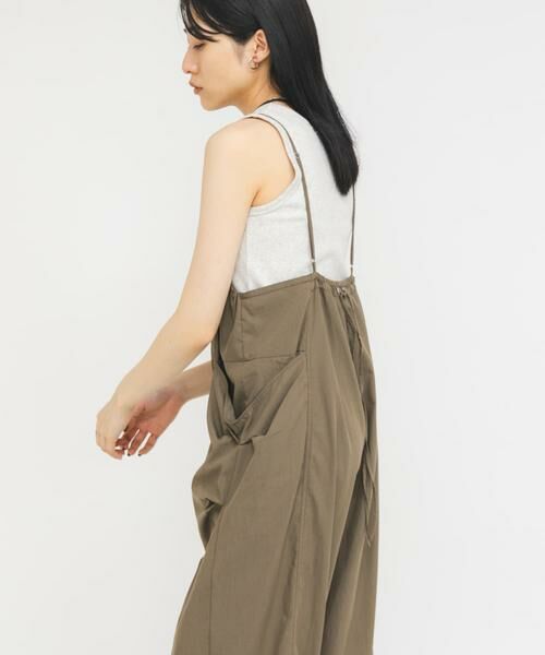 KBF / ケービーエフ サロペット・オールインワン | ポケットディティールキャミサロペット | 詳細2