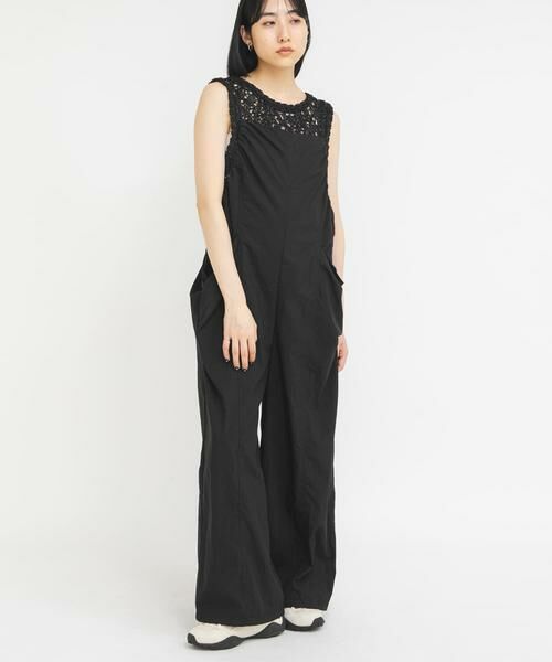 KBF / ケービーエフ サロペット・オールインワン | ポケットディティールキャミサロペット | 詳細17