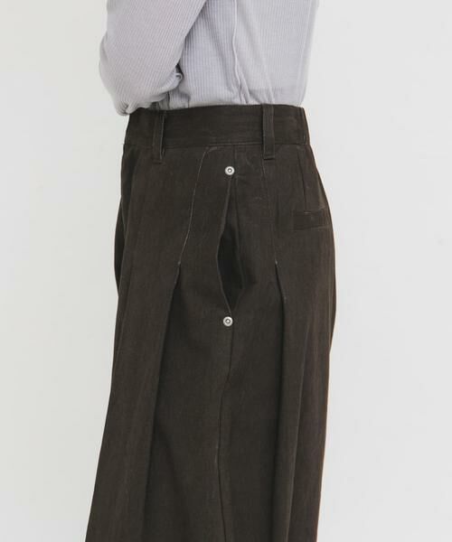 KBF / ケービーエフ その他パンツ | ユーズドライクタックWIDEパンツ | 詳細3