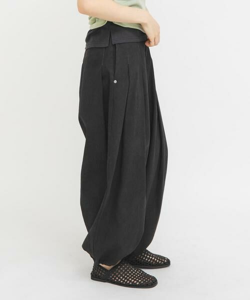 KBF / ケービーエフ その他パンツ | ユーズドライクタックWIDEパンツ（チャコールグレー）