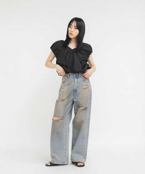 KBF / ケービーエフ デニムパンツ | マッドクラッシュデニム | 詳細13