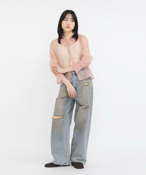 KBF / ケービーエフ デニムパンツ | マッドクラッシュデニム | 詳細15