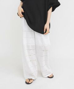 KBF / ケービーエフ その他パンツ | アイレットエンブロイダリーパンツ