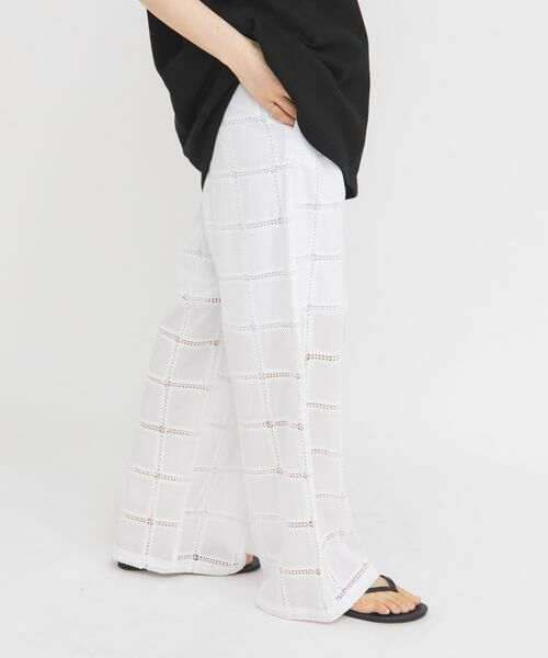 KBF / ケービーエフ その他パンツ | アイレットエンブロイダリーパンツ | 詳細2