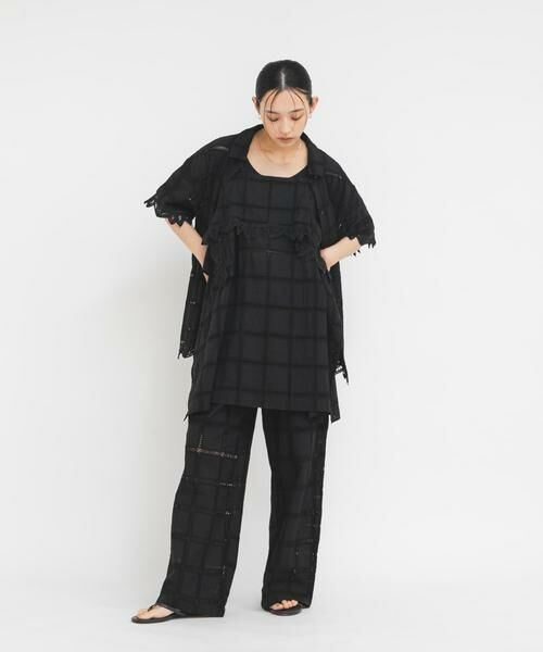 KBF / ケービーエフ その他パンツ | アイレットエンブロイダリーパンツ | 詳細10