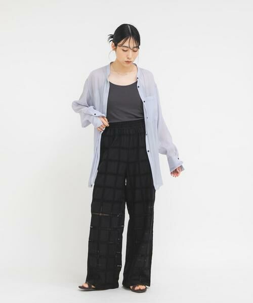 KBF / ケービーエフ その他パンツ | アイレットエンブロイダリーパンツ | 詳細14