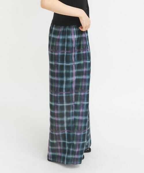 KBF / ケービーエフ その他パンツ | シアーチェックWIDEパンツ | 詳細4