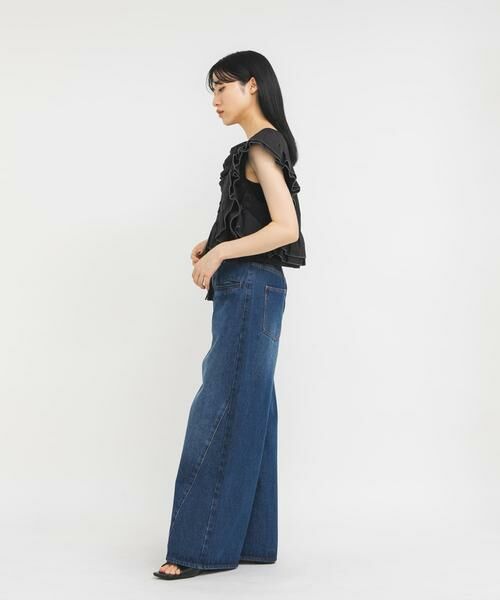 KBF / ケービーエフ デニムパンツ | WIDEレッグアジャストデニム | 詳細5