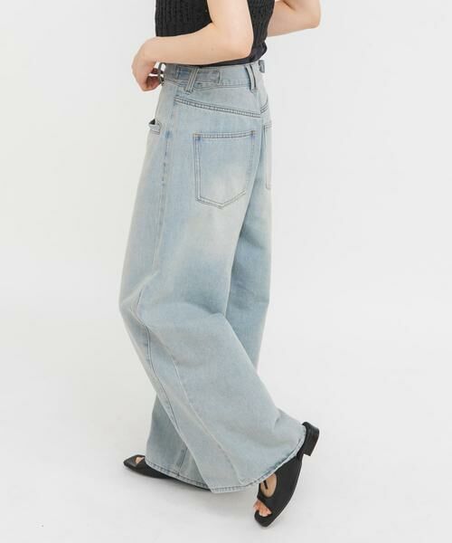 KBF / ケービーエフ デニムパンツ | WIDEレッグアジャストデニム | 詳細15