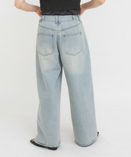 KBF / ケービーエフ デニムパンツ | WIDEレッグアジャストデニム | 詳細16