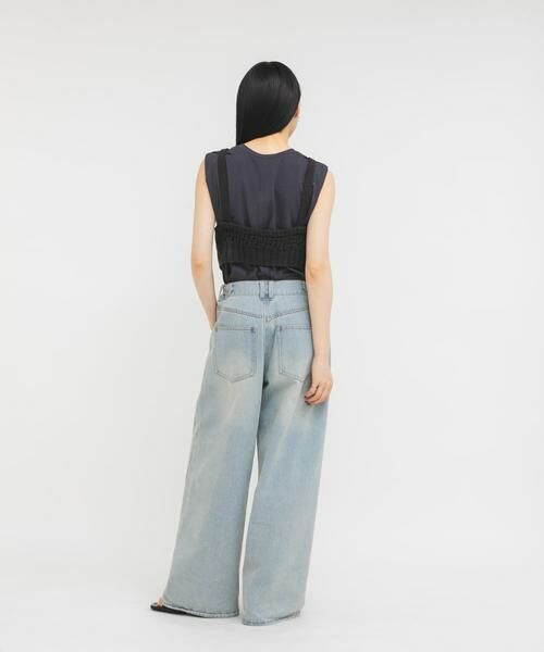 KBF / ケービーエフ デニムパンツ | WIDEレッグアジャストデニム | 詳細18