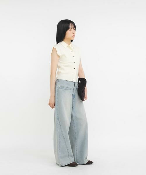 KBF / ケービーエフ デニムパンツ | WIDEレッグアジャストデニム | 詳細19