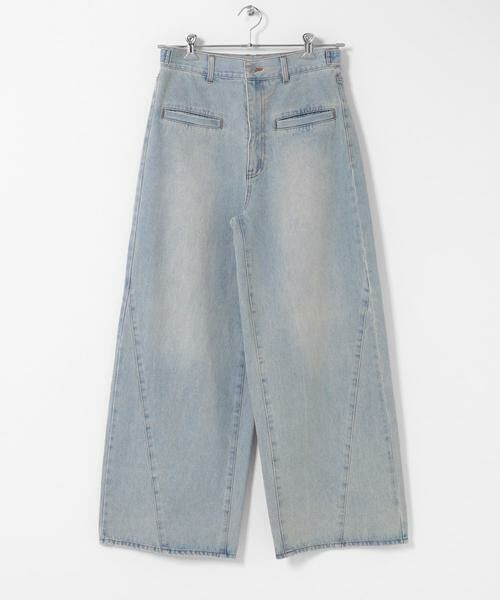 KBF / ケービーエフ デニムパンツ | WIDEレッグアジャストデニム | 詳細21