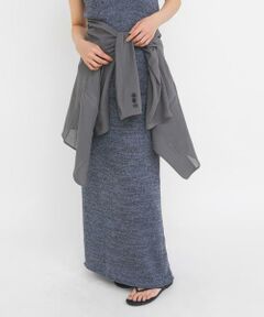 KBF / ケービーエフ スカート | メランジRIBニットスカート