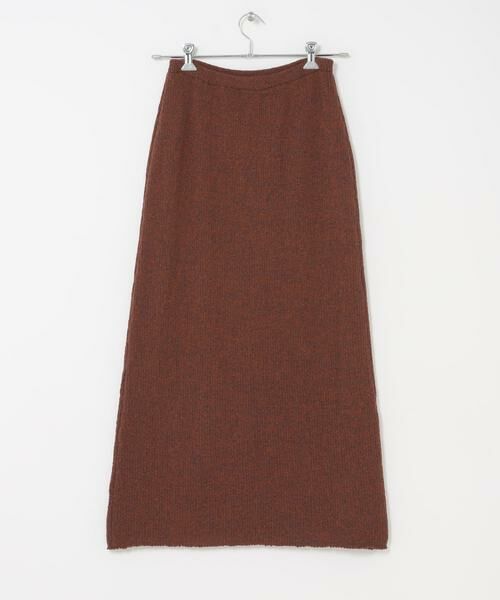 KBF / ケービーエフ スカート | メランジRIBニットスカート | 詳細10