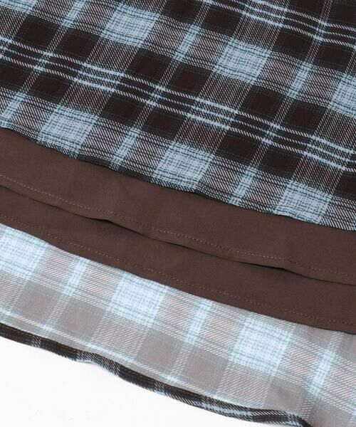 KBF / ケービーエフ スカート | サーキュラーチェックプリーツスカート | 詳細17