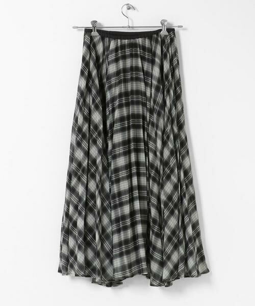 KBF / ケービーエフ スカート | サーキュラーチェックプリーツスカート | 詳細27
