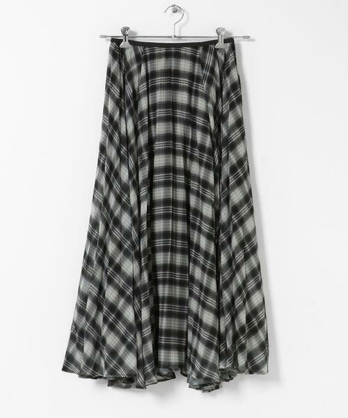 KBF / ケービーエフ スカート | サーキュラーチェックプリーツスカート | 詳細25