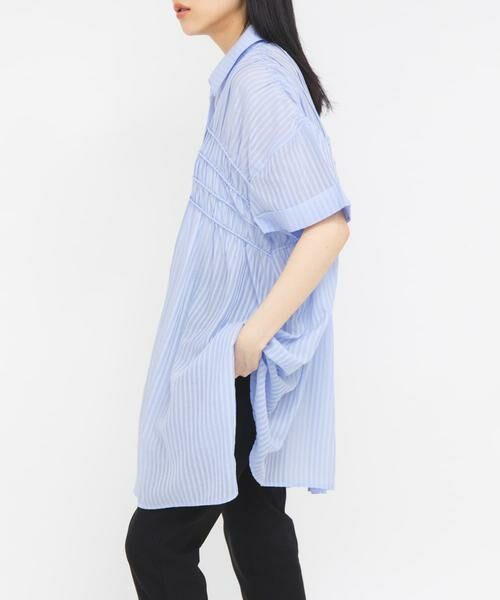 KBF / ケービーエフ ワンピース | ターンナップシャーリングミニワンピース | 詳細2