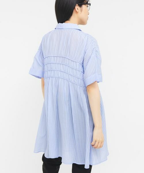 KBF / ケービーエフ ワンピース | ターンナップシャーリングミニワンピース | 詳細3
