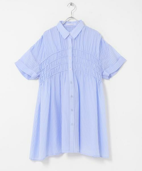 KBF / ケービーエフ ワンピース | ターンナップシャーリングミニワンピース | 詳細8