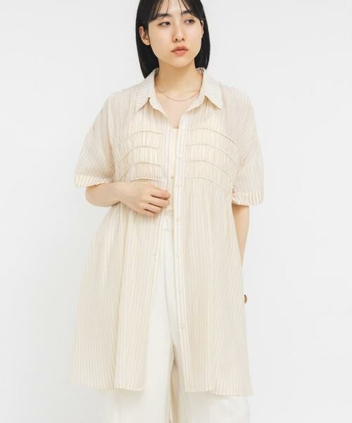 KBF / ケービーエフ ワンピース | ターンナップシャーリングミニワンピース | 詳細11