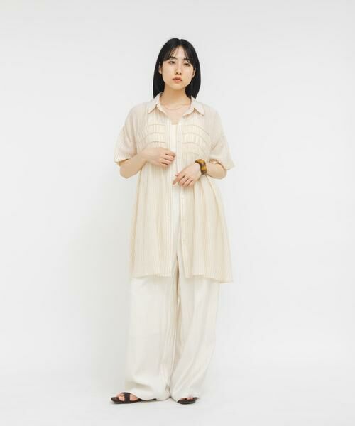 KBF / ケービーエフ ワンピース | ターンナップシャーリングミニワンピース | 詳細14