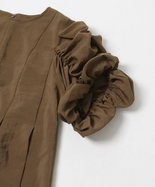 KBF / ケービーエフ ワンピース | シャーリングスリーブミニワンピース | 詳細8