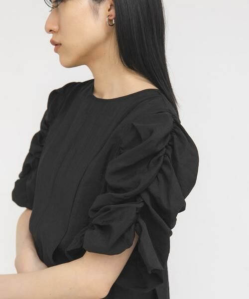 KBF / ケービーエフ ワンピース | シャーリングスリーブミニワンピース | 詳細21