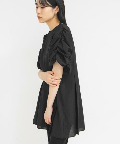 KBF / ケービーエフ ワンピース | シャーリングスリーブミニワンピース | 詳細22