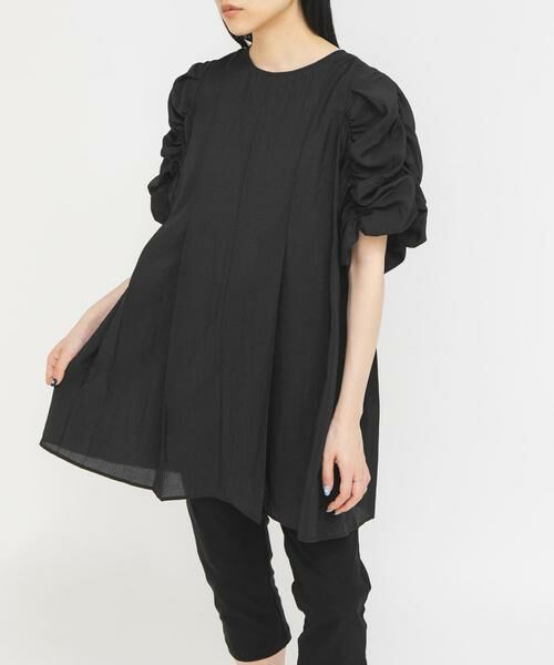 KBF / ケービーエフ ワンピース | シャーリングスリーブミニワンピース | 詳細23
