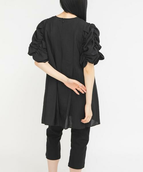 KBF / ケービーエフ ワンピース | シャーリングスリーブミニワンピース | 詳細24