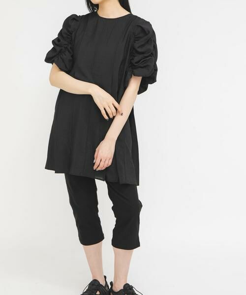 KBF / ケービーエフ ワンピース | シャーリングスリーブミニワンピース | 詳細25