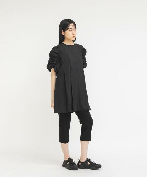 KBF / ケービーエフ ワンピース | シャーリングスリーブミニワンピース | 詳細26