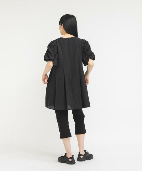 KBF / ケービーエフ ワンピース | シャーリングスリーブミニワンピース | 詳細27
