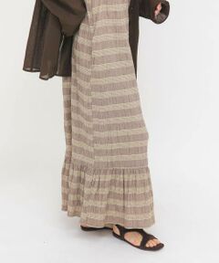 KBF / ケービーエフ ワンピース | マジョリカプリーツチェックキャミワンピース