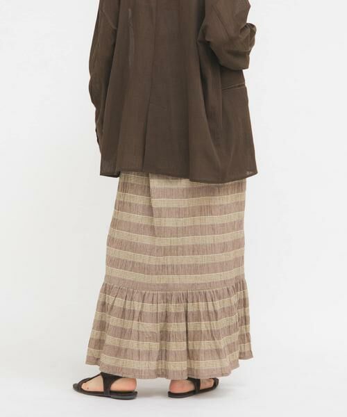 KBF / ケービーエフ ワンピース | マジョリカプリーツチェックキャミワンピース | 詳細2